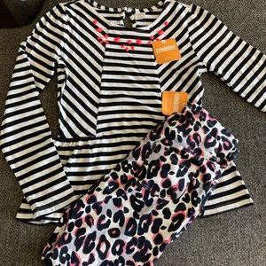Black & white Gymboree Spring outfit; 2pc. NWT